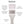 Plaid White Nylon Chip Brush Set 3 Piece - Folk Art
