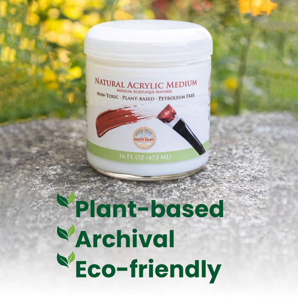 Natural Acrylik Medium™ – 32 oz by Natural Earth Paint