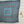 Hand-Crocheted Turquoise & Grape Throw Blanket – 45x43