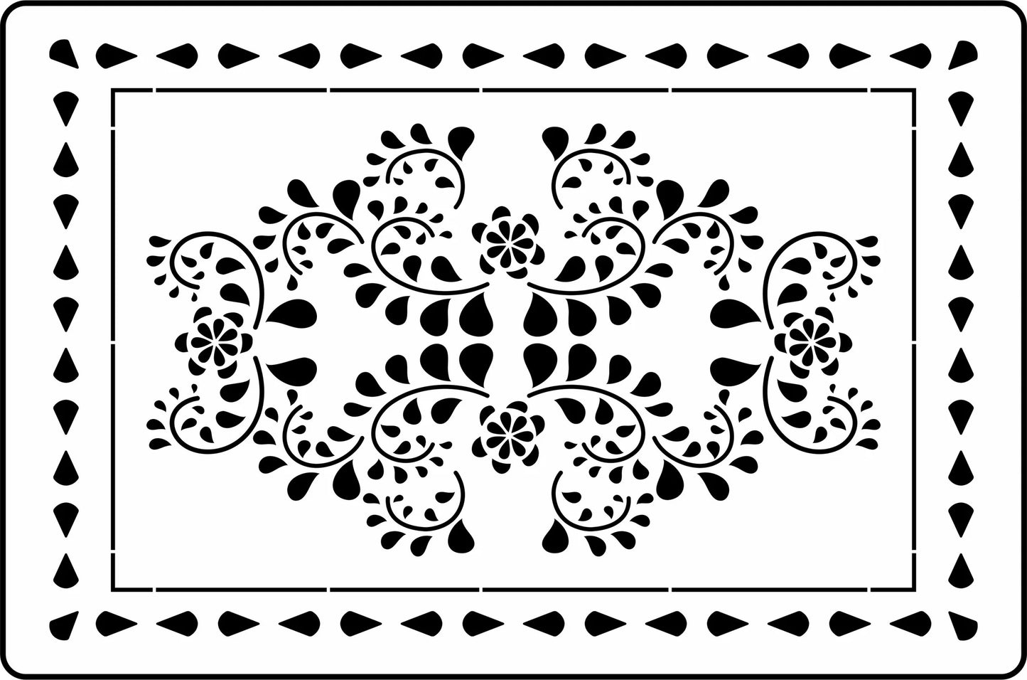 Folk Art Panel  | JRV Stencils
