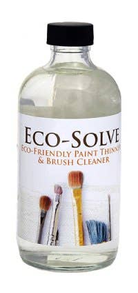 Eco-Solve Plant-Based Oil Paint Solvent – 8 oz by Natural Earth Paint
