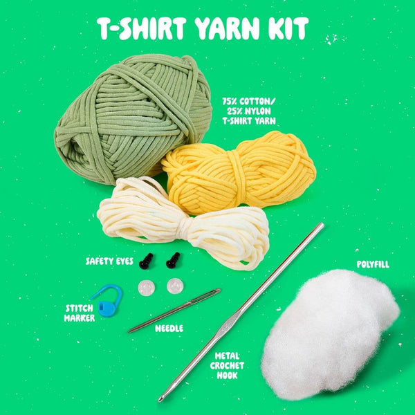 Plaid Crafts - Bucilla Amigurumi Crochet Kit - Dan the Dino