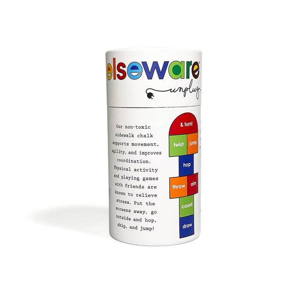 eco-kids / elseware unplug - NEW hopscotch chalk - case