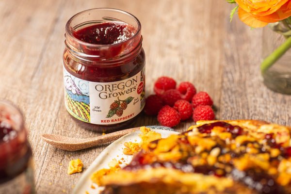 Oregon Growers - Red Raspberry Fruit Spread