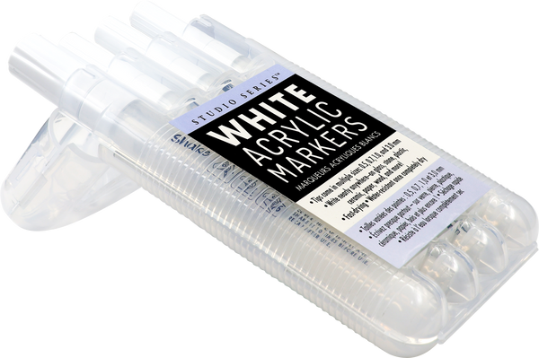 Peter Pauper Press - Studio Series White Acrylic Markers