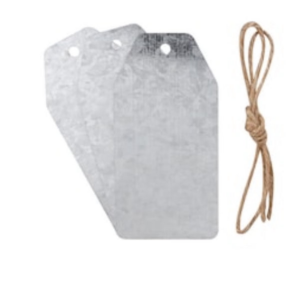 “Metal Tag Trio – 3.5” | Perfect for labeling, gifting, DIYs & more”