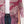 Gisele Embroidered Poncho: Mulberry with Mauve / One Size Fits Most