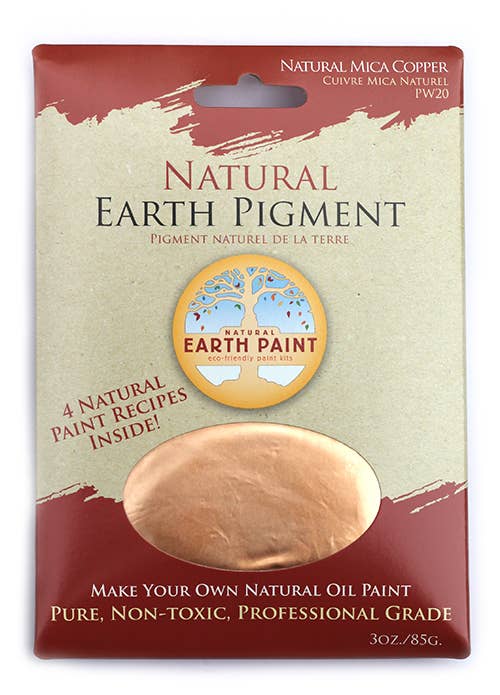 Natural Copper Mica – 3 oz by Natural Earth Paint