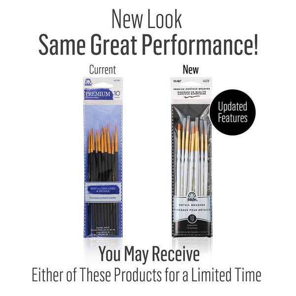 FolkArt Detail Brush Set 10 Piece