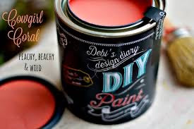 Cowgirl Coral by Debi’s Design Diary DIY Paint