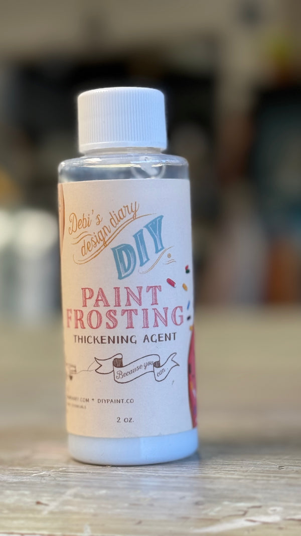 Paint Frosting - Thickening Agent - Debis Design Diary DIY Paint