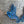 Hand-painted Blue Filigree Hummingbird Earrings by Wisp & Fern