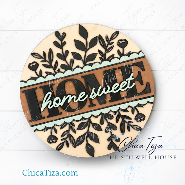 DIY Bless This Home Wood Sign by ChicaTiza
