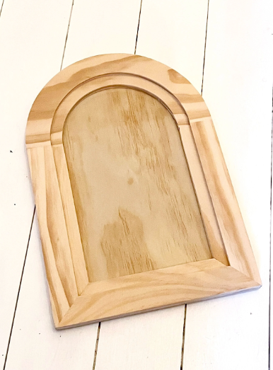 IOD ARCHED WOOD GALLERY BLANK 11X16