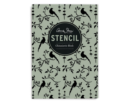 Chinoiserie Birds  - Annie Sloan Stencil