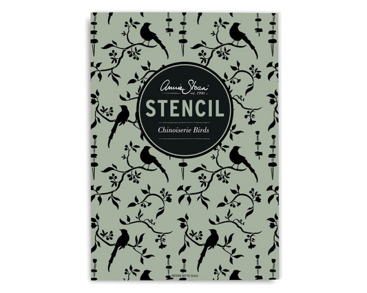 Chinoiserie Birds  - Annie Sloan Stencil