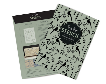 Chinoiserie Birds  - Annie Sloan Stencil