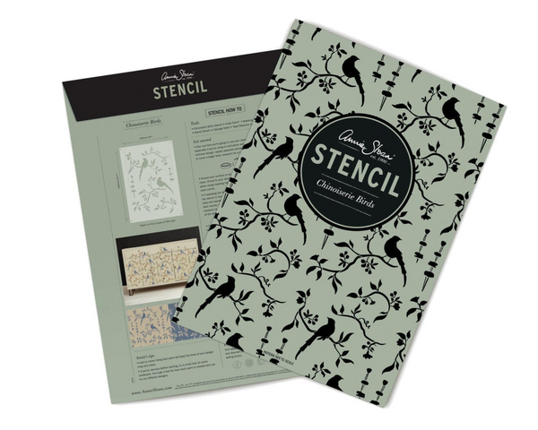 Chinoiserie Birds  - Annie Sloan Stencil