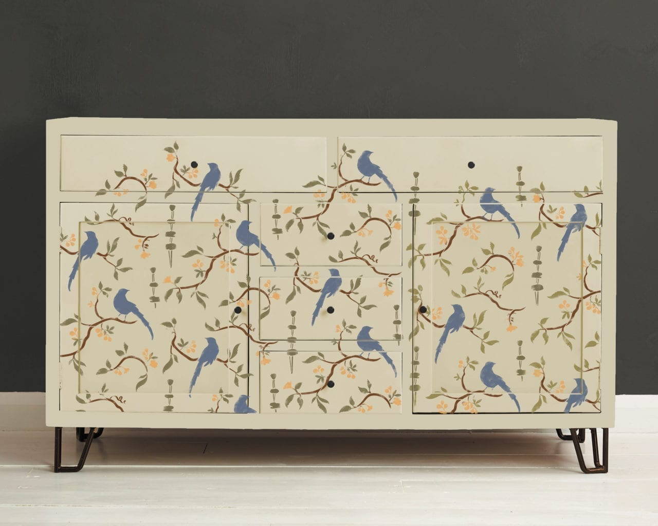 Chinoiserie Birds  - Annie Sloan Stencil