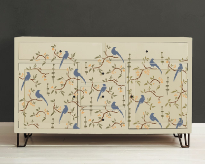 Chinoiserie Birds  - Annie Sloan Stencil