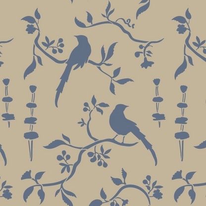 Chinoiserie Birds  - Annie Sloan Stencil
