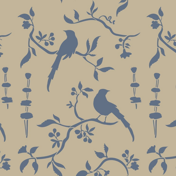 Chinoiserie Birds  - Annie Sloan Stencil