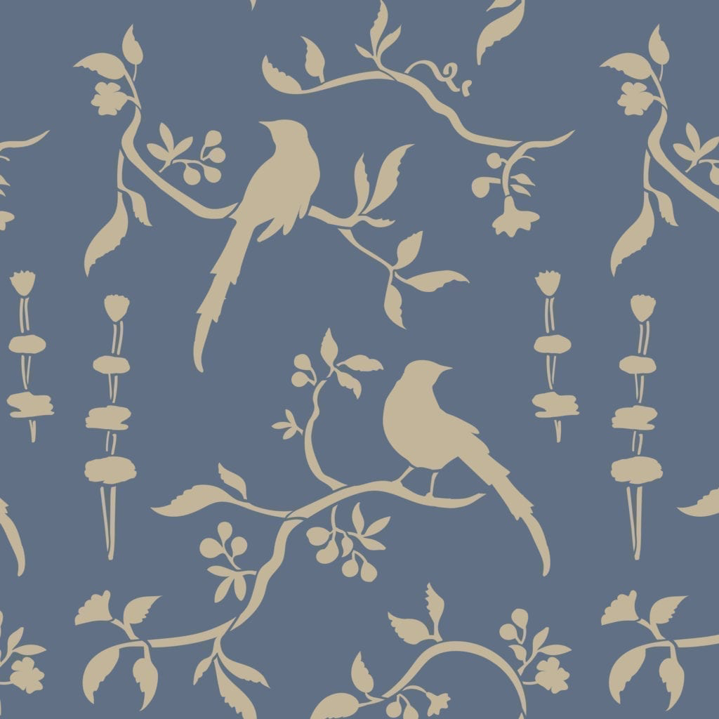 Chinoiserie Birds  - Annie Sloan Stencil