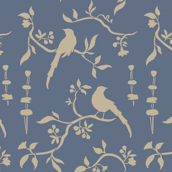 Chinoiserie Birds  - Annie Sloan Stencil