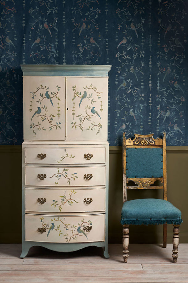 Chinoiserie Birds  - Annie Sloan Stencil