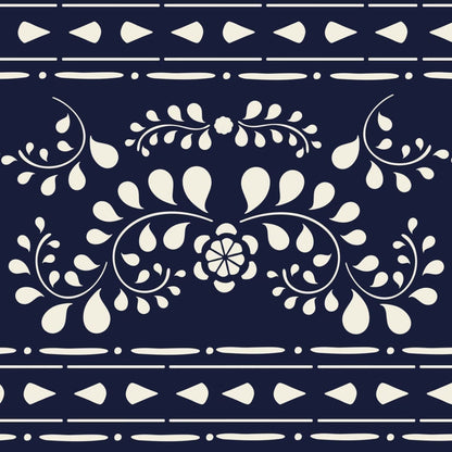 Faux Bone Inlay  - Annie Sloan Stencil
