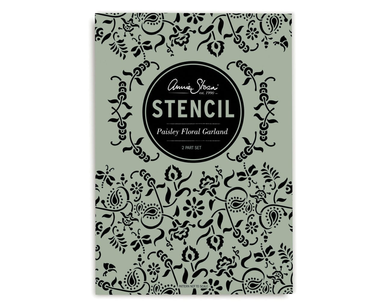 PaisleyFloral Annie Sloan Stencil