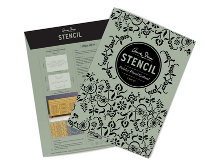 PaisleyFloral Annie Sloan Stencil