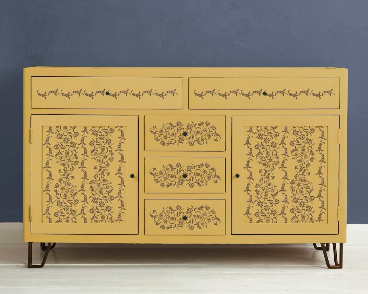PaisleyFloral Annie Sloan Stencil