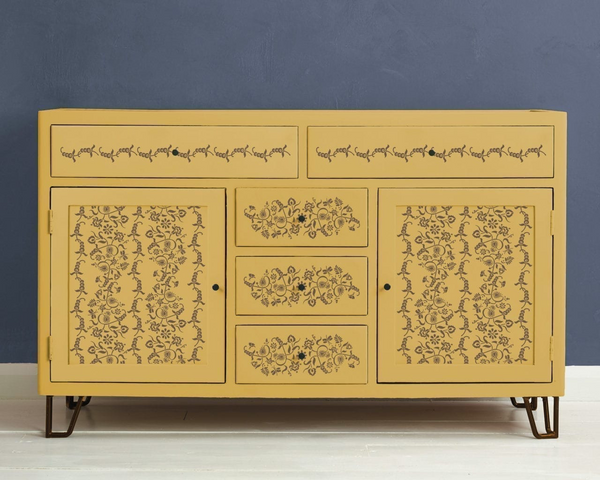 PaisleyFloral Annie Sloan Stencil