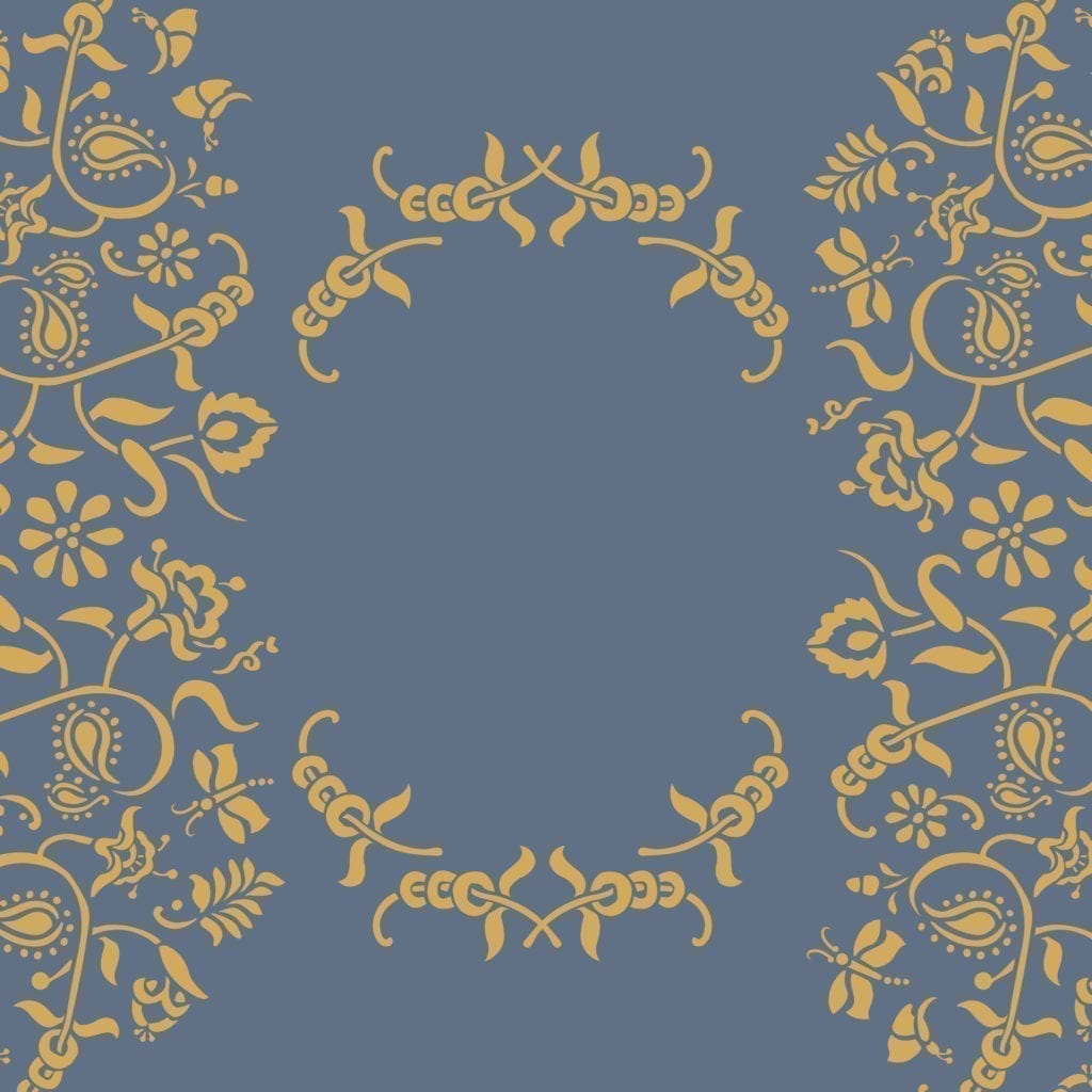 PaisleyFloral Annie Sloan Stencil