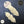 Pack of Two Leafy Pediments WUB1329.12 4.5x12cm