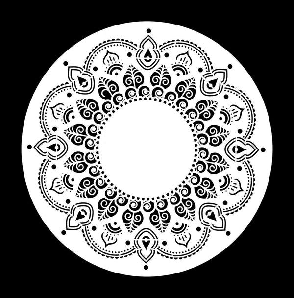 Posh Chalk Stencil Moroccan Melody 30x30cm