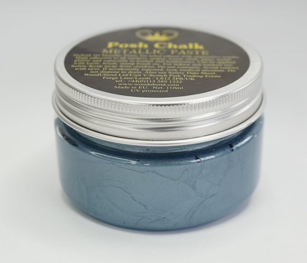 Posh Chalk Metallic Paste -  Blue Prussian 110ml
