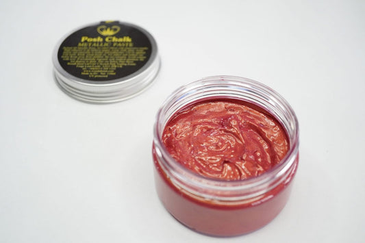 Posh Chalk Metallic Paste -  Red Alizarin 110ml