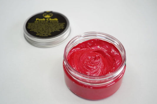 Posh Chalk Metallic Paste - Red Medium Cadmium 110mld