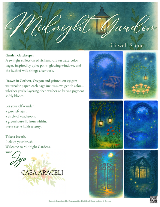 Midnight  Garden Collection - Stilwell Scenes