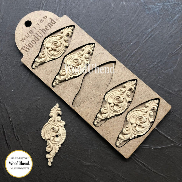 Pack of Five Lock WUB1156 6x2cms