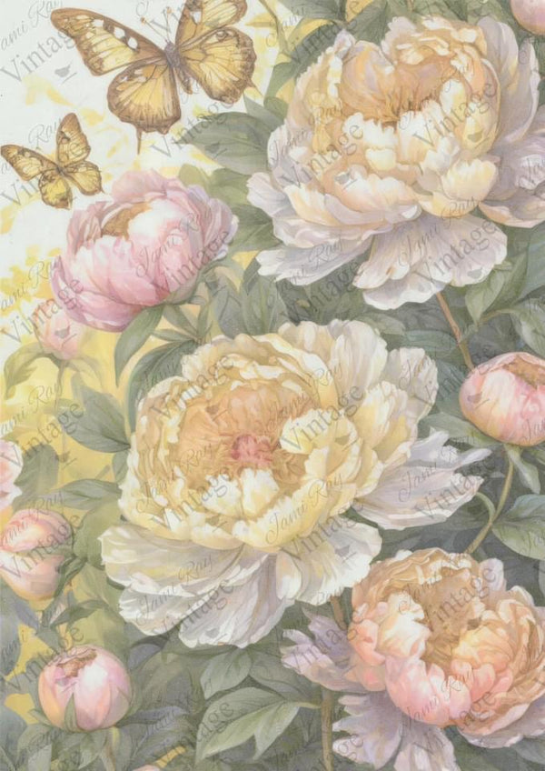 Peoni Butterfly | JRV Rice Paper