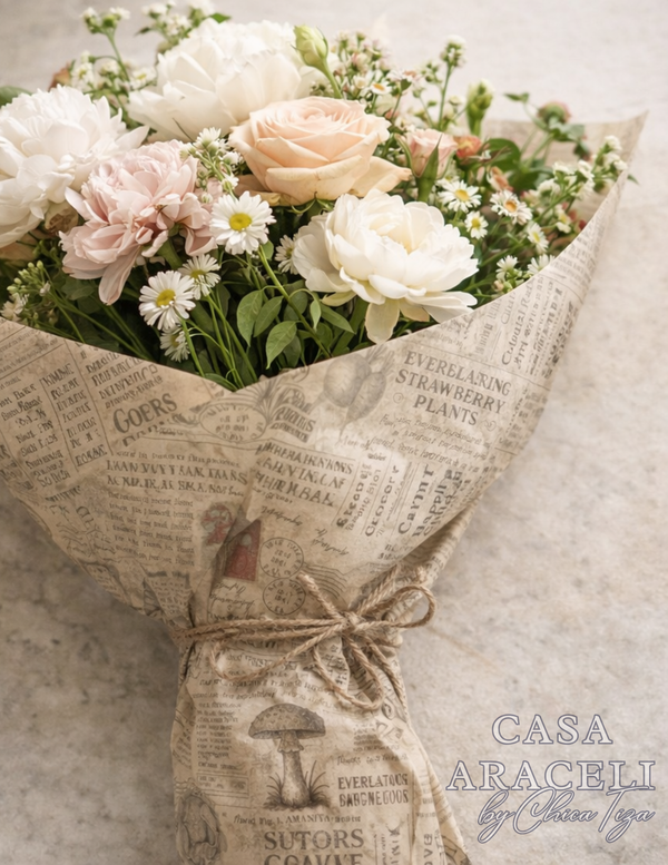 Seed Catalog Ephemera - Decoupage Paper | Casa Araceli by ChicaTiza