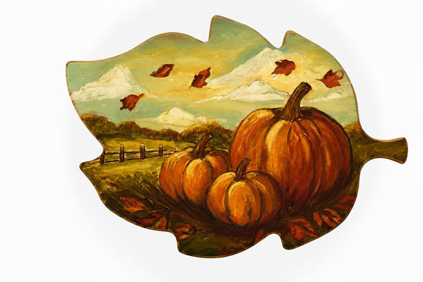 Autumn Leaf Wooden Cutout | ChicaTiza