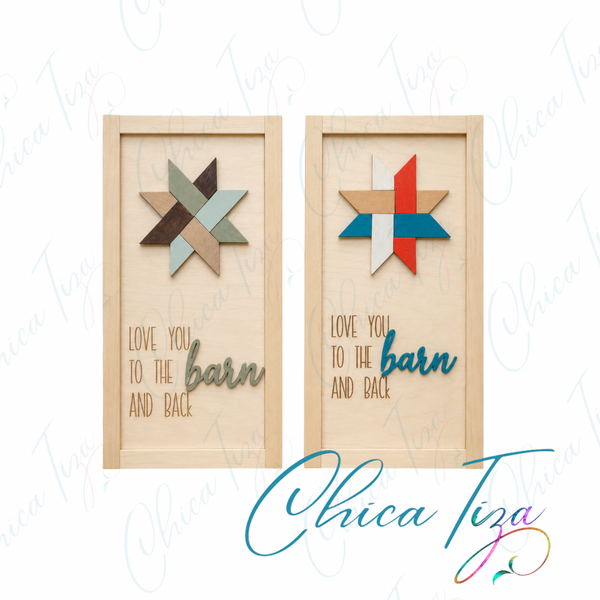 To the Barn & Back Craft Kit by ChicaTiza