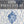 IOD Trompe l’oeil Bleu IOD Paint Inlay 12x16 Pad™