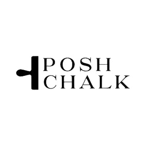 Logo of Posh Chalk on a white background