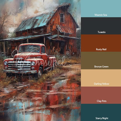Rural Reflections Decoupage Tissue Paper 21 x 29 in | Whimsykel