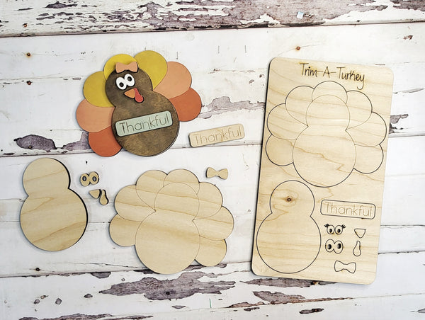 Trim-A-Turkey Pop-out Kit by ChicaTiza